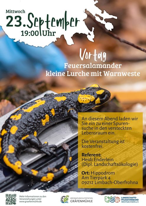 Plakat zum Vortrag