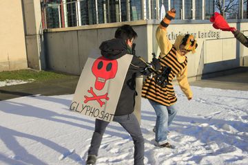 BUND Sachsen Protest gegen Glyphosat