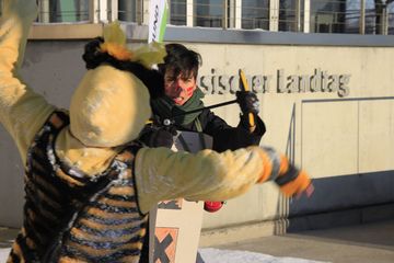 BUND Sachsen Protest gegen Glyphosat