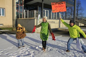 BUND Sachsen Protest gegen Glyphosat